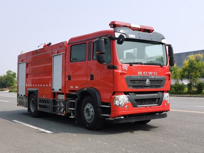 國六重汽TX水罐消防車（8噸）